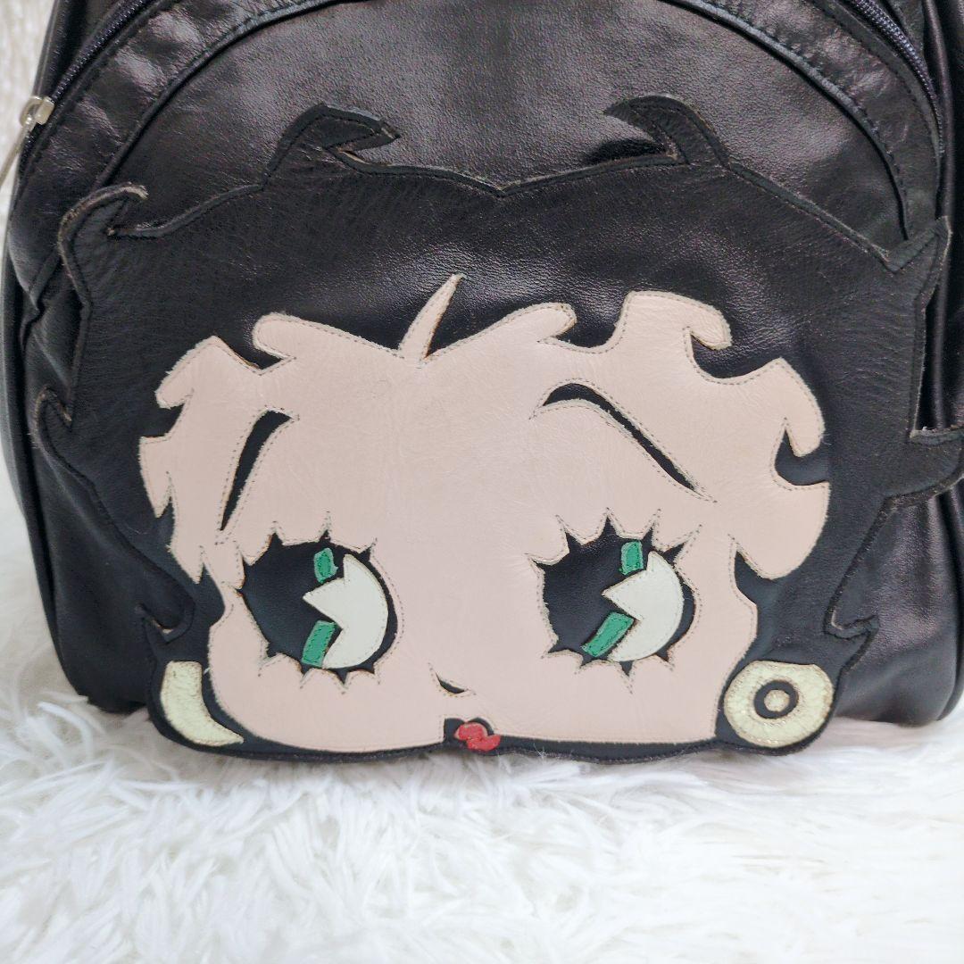 希少☆ベティちゃん レザー リュック ボディバッグ　2way y2k 昭和レトロ