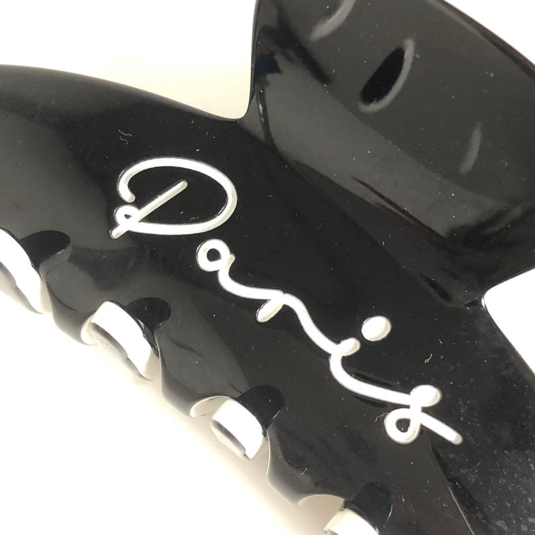 ★1E431 アレクサンドル ドゥ パリ ヘアアクセ クリップ ブラック 黒