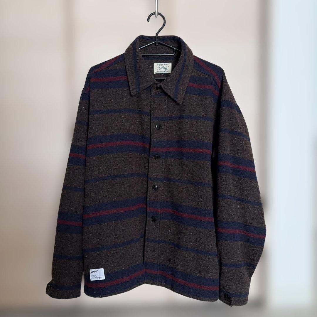 Schott ブランケットシャツ M