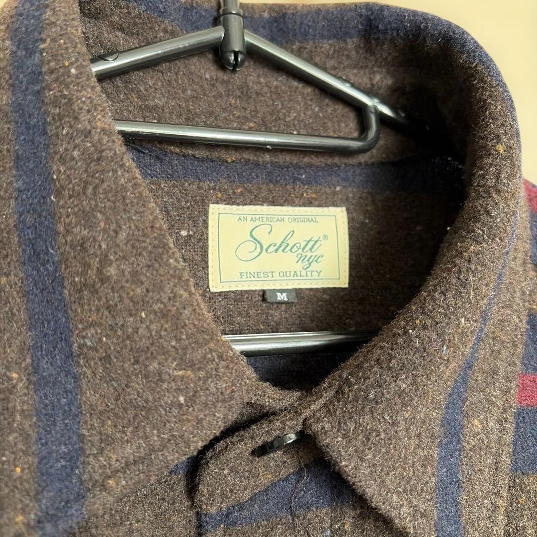 Schott ブランケットシャツ M