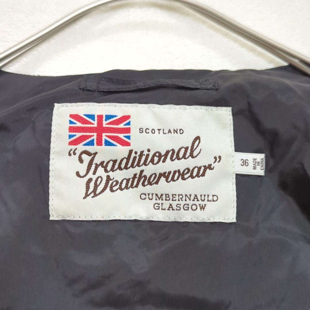 未使用級 36 2025年 トラディショナルウェザーウェア ダウンジャケット金釦