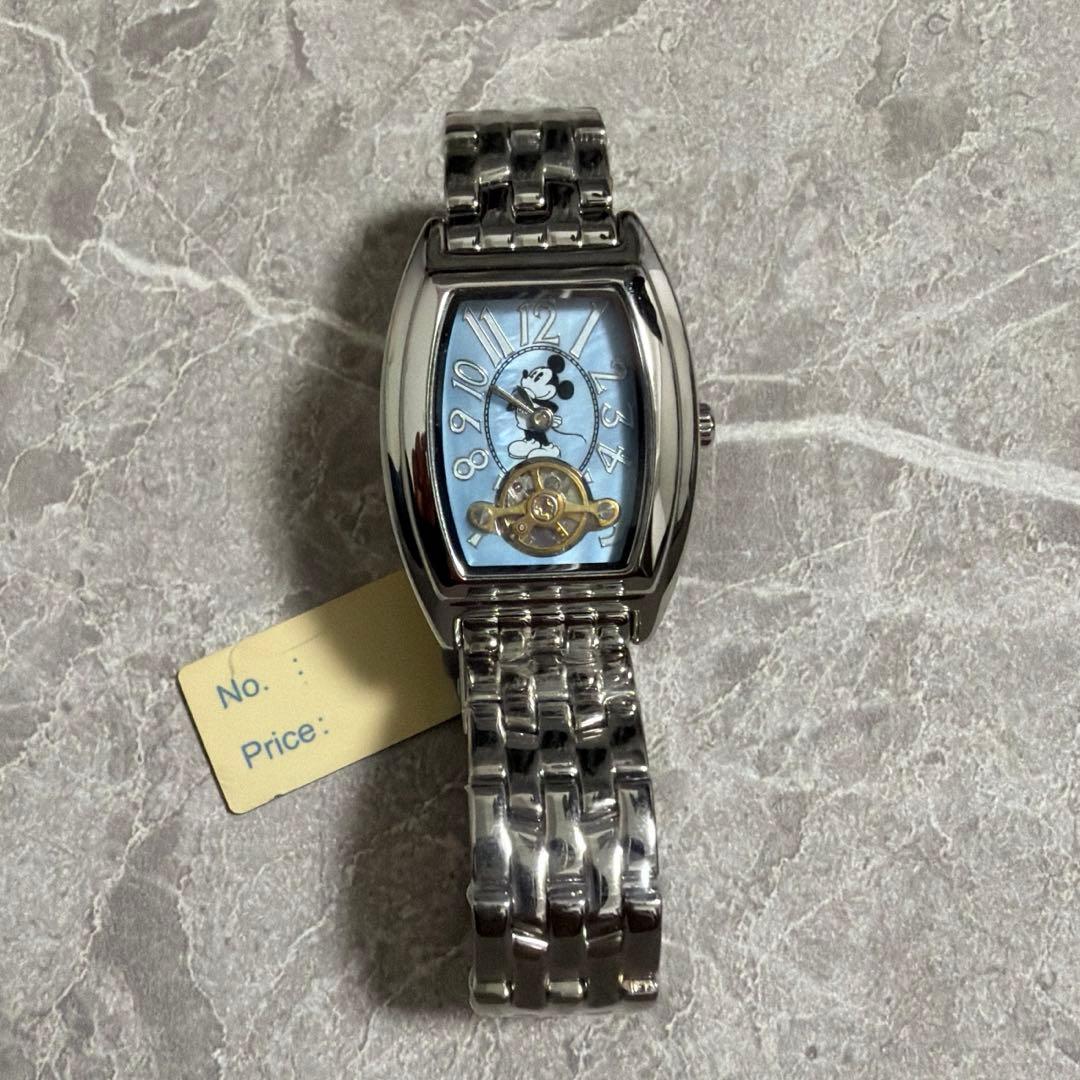 【新品】ディズニー ヴィンテージ 手巻き 腕時計 限定 希少カラー 付属品完備