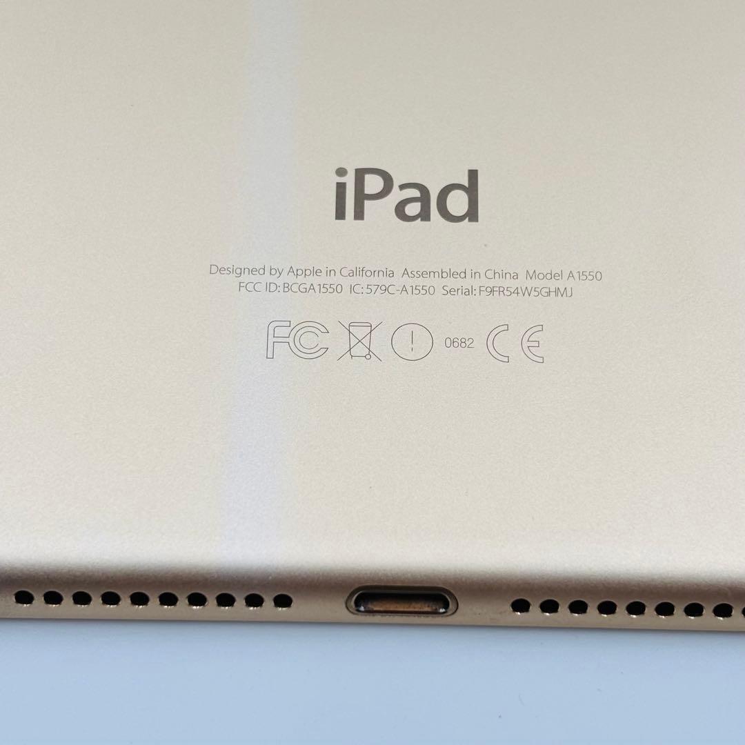 【美品】Apple iPad mini 4 セルラー 16GB 管531A1