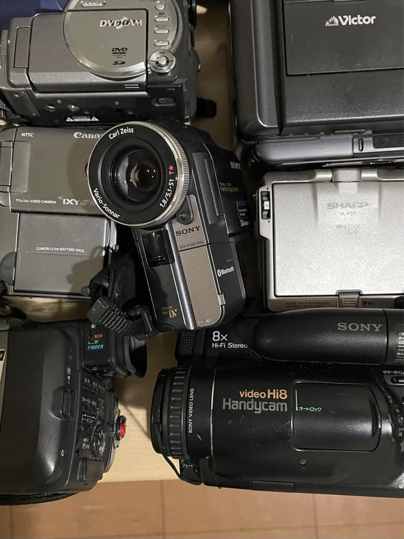 24台ビデオカメラまとめ売り