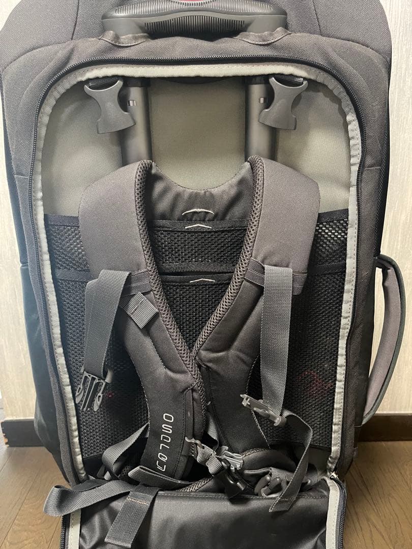 ★オスプレー★80L ★キャリーバッグ★バックパック★リュック★タイヤ付き★2輪