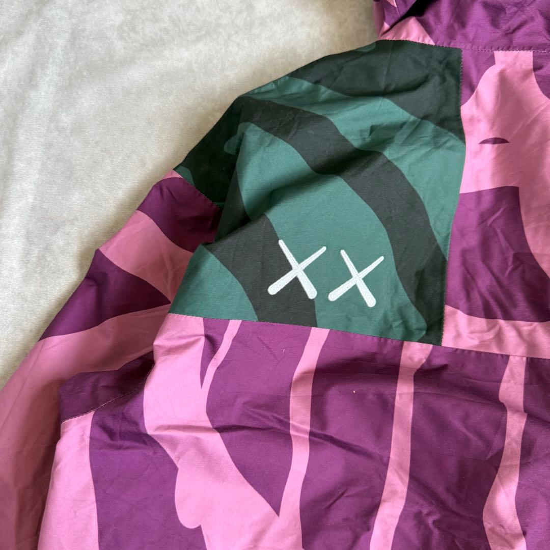 ザノースフェイス KAWS マウンテンパーカー M