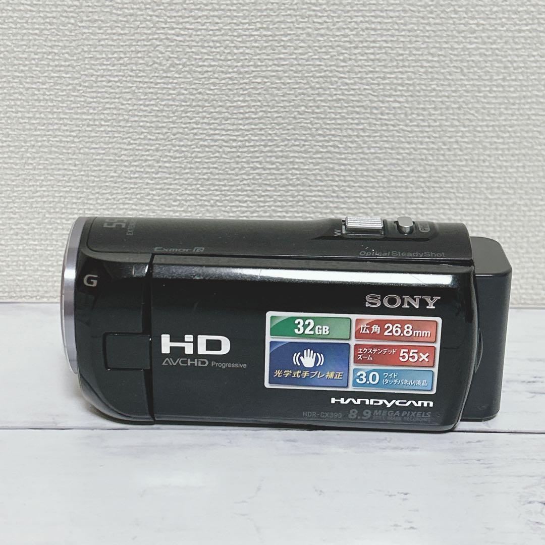 【動作OK】　SONY HDR-CX390 ビデオカメラ