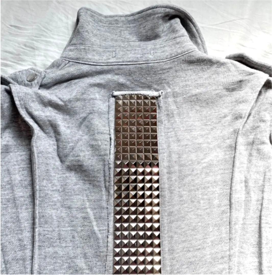 コムデギャルソンオムプリュス ロングライダースコート シルバースタッズ