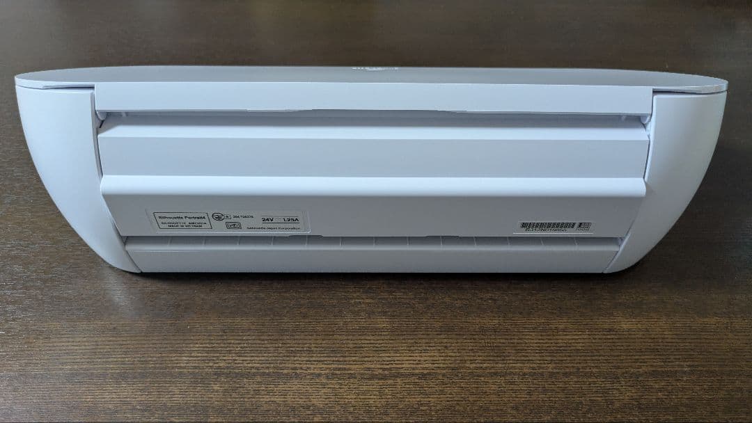 シルエット　ポートレート4　カッティングマシン