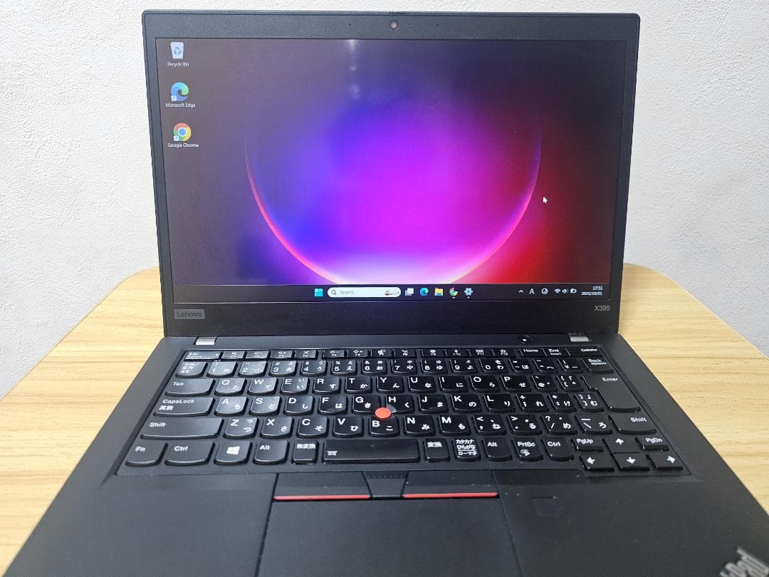 Windowsノート本体 Lenovo ThinkPad X395 Ryzen 5 Pro-8GB