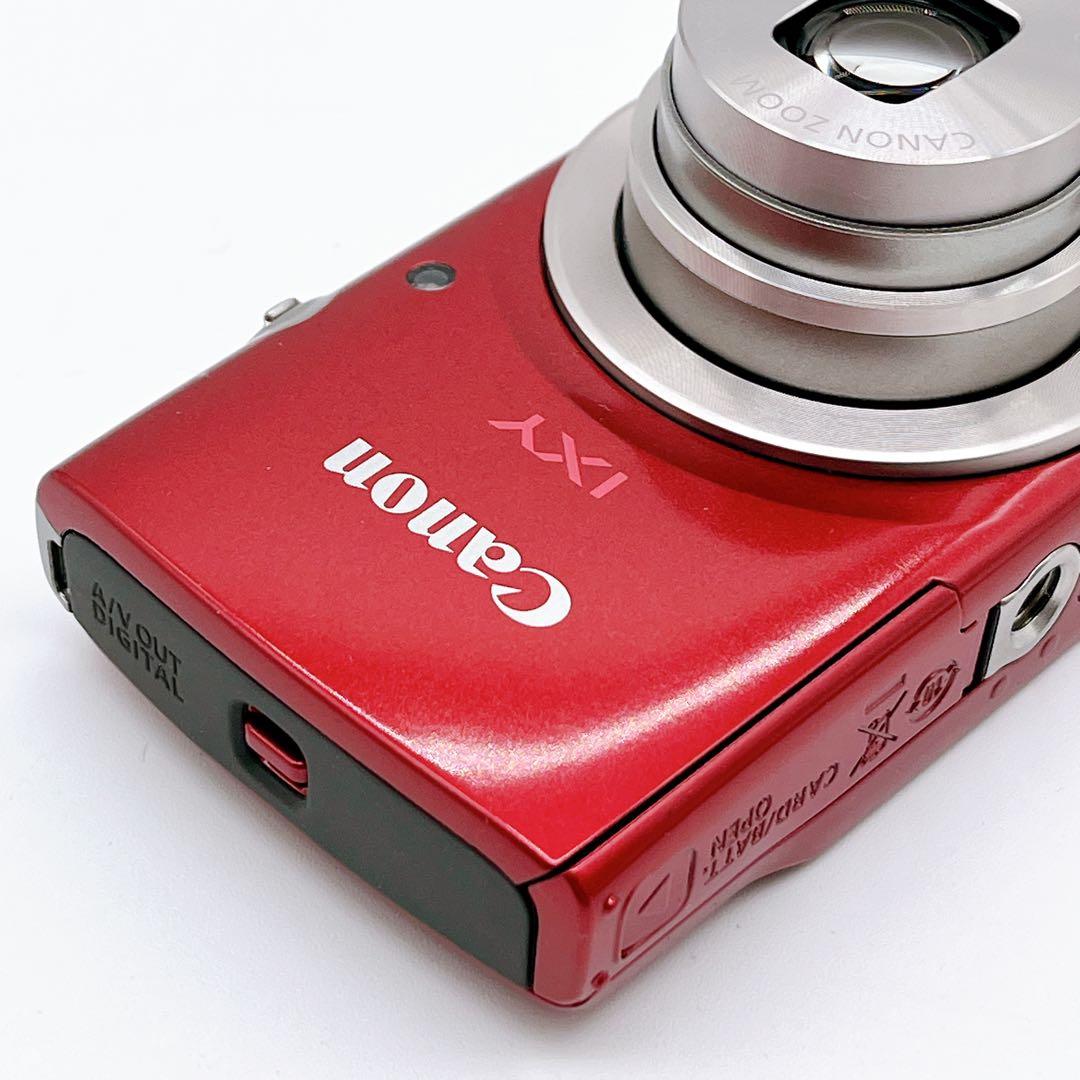 【極美品】Canon IXY 200 レッド オールド コンデジ 充電器セット