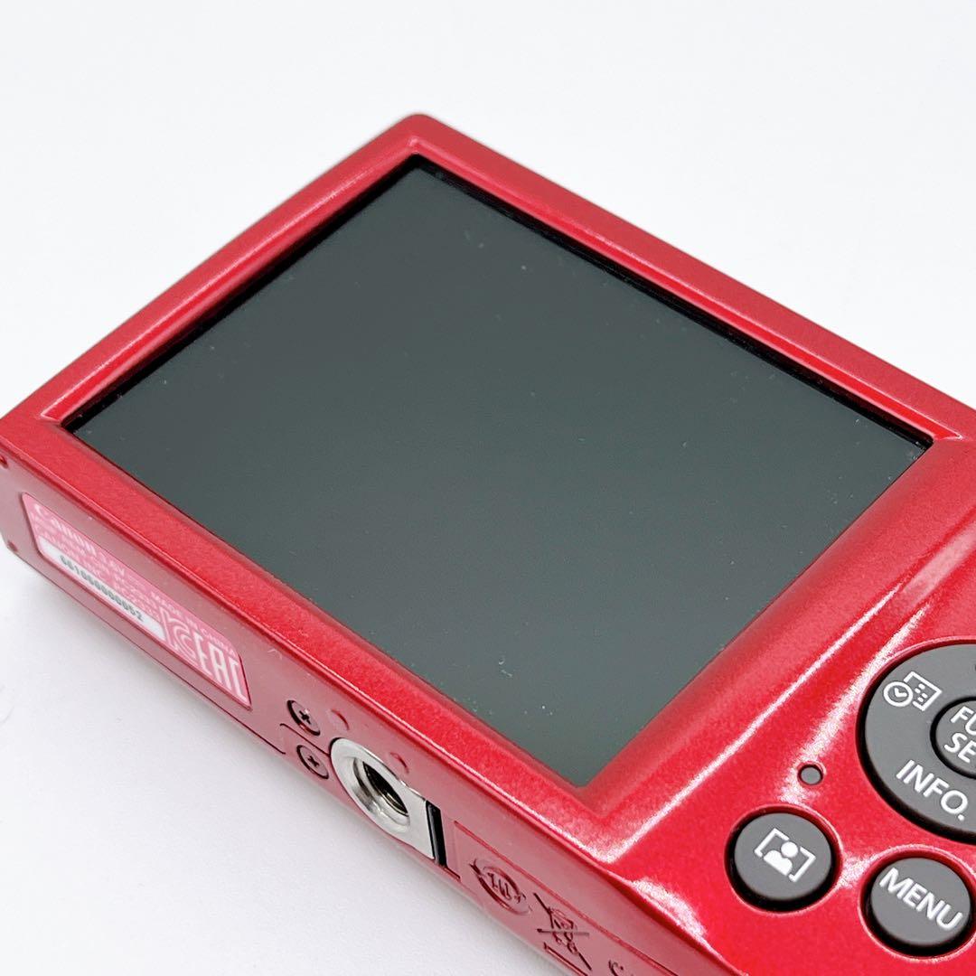 【極美品】Canon IXY 200 レッド オールド コンデジ 充電器セット