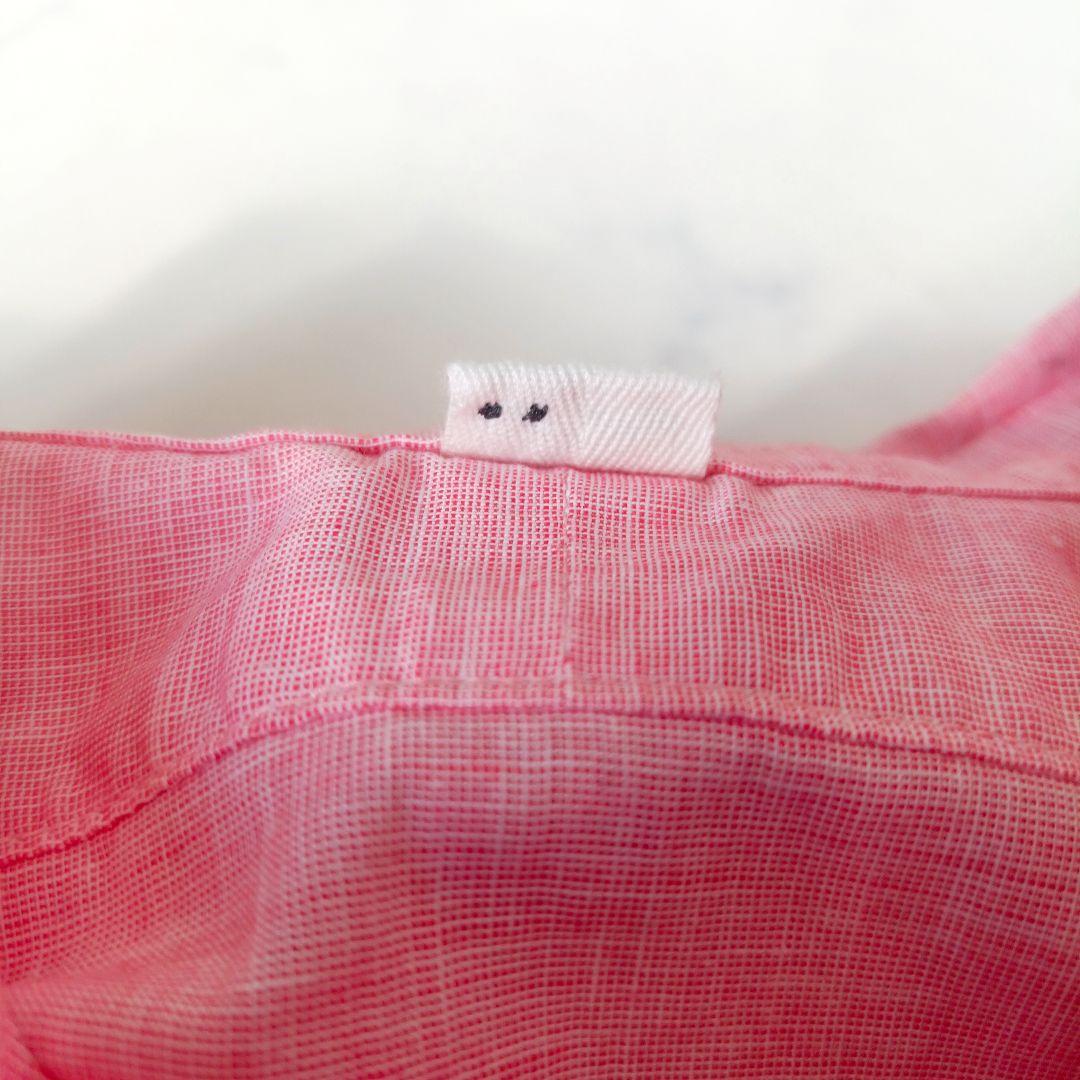 美品❁45R ハケ目の908グランパプルシャツ 45rpm ピンク ユニセックス