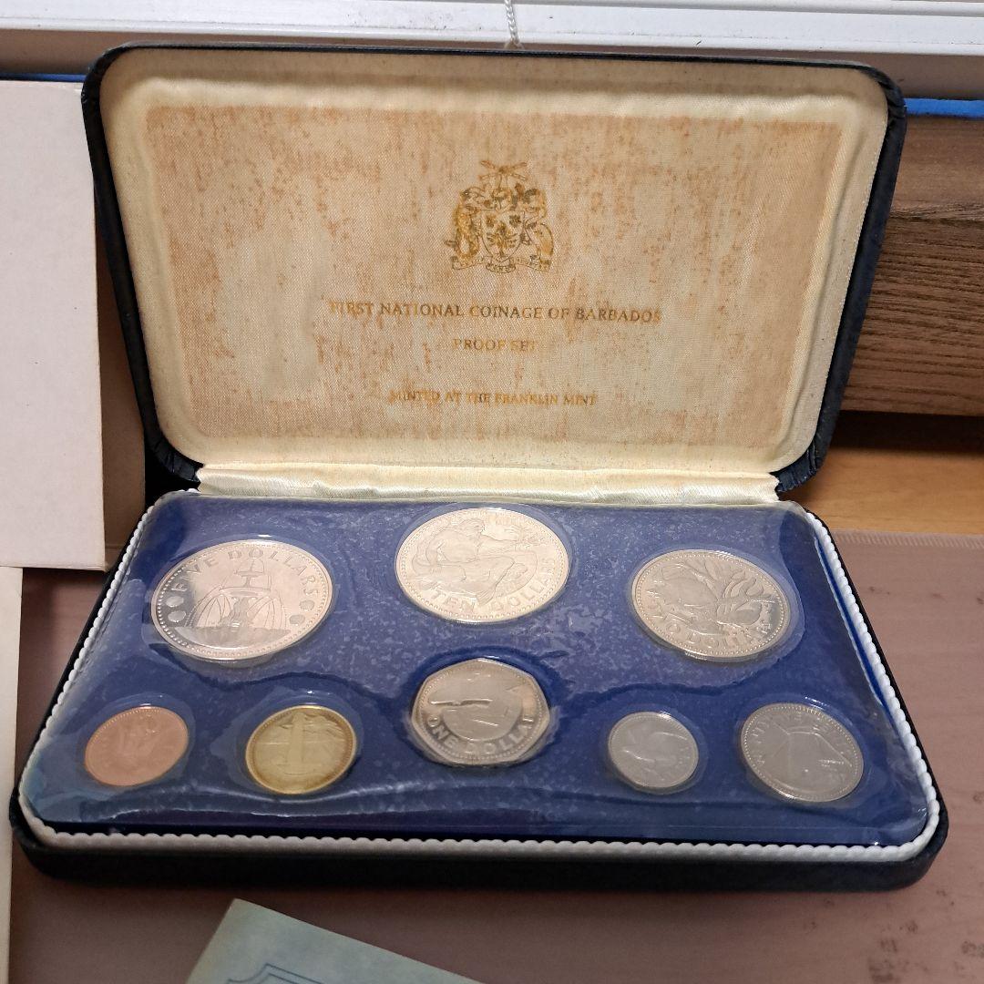 モ*ー様 1973 フランクリンミント バルバドス島 史上初の公式貨幣セット
