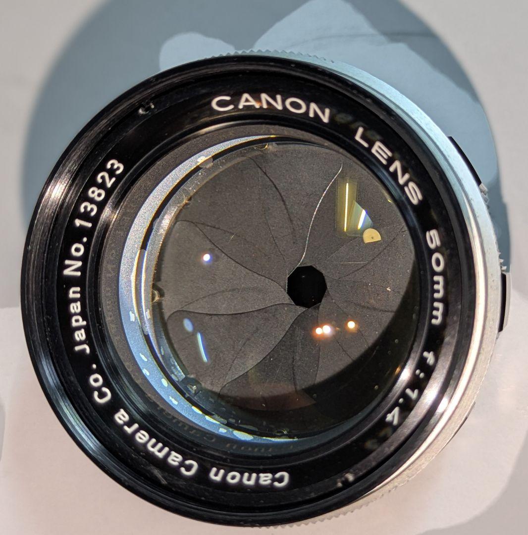 Canon P ポピュレール 後塗ブラック ＆ レンズ 50mm f1.4