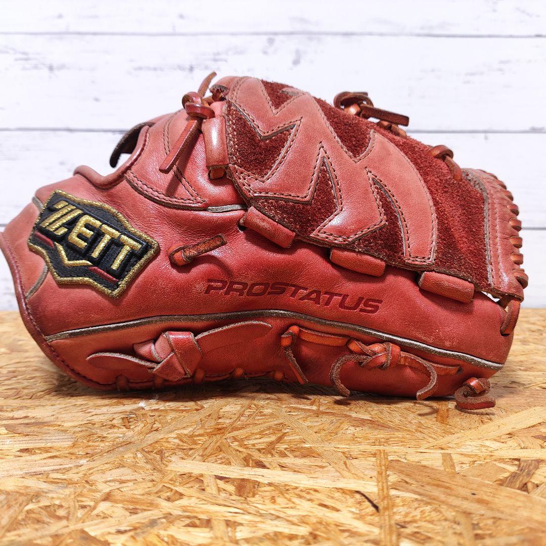 ZETT プロステイタス 鈴木刻印入り 軟式グローブ