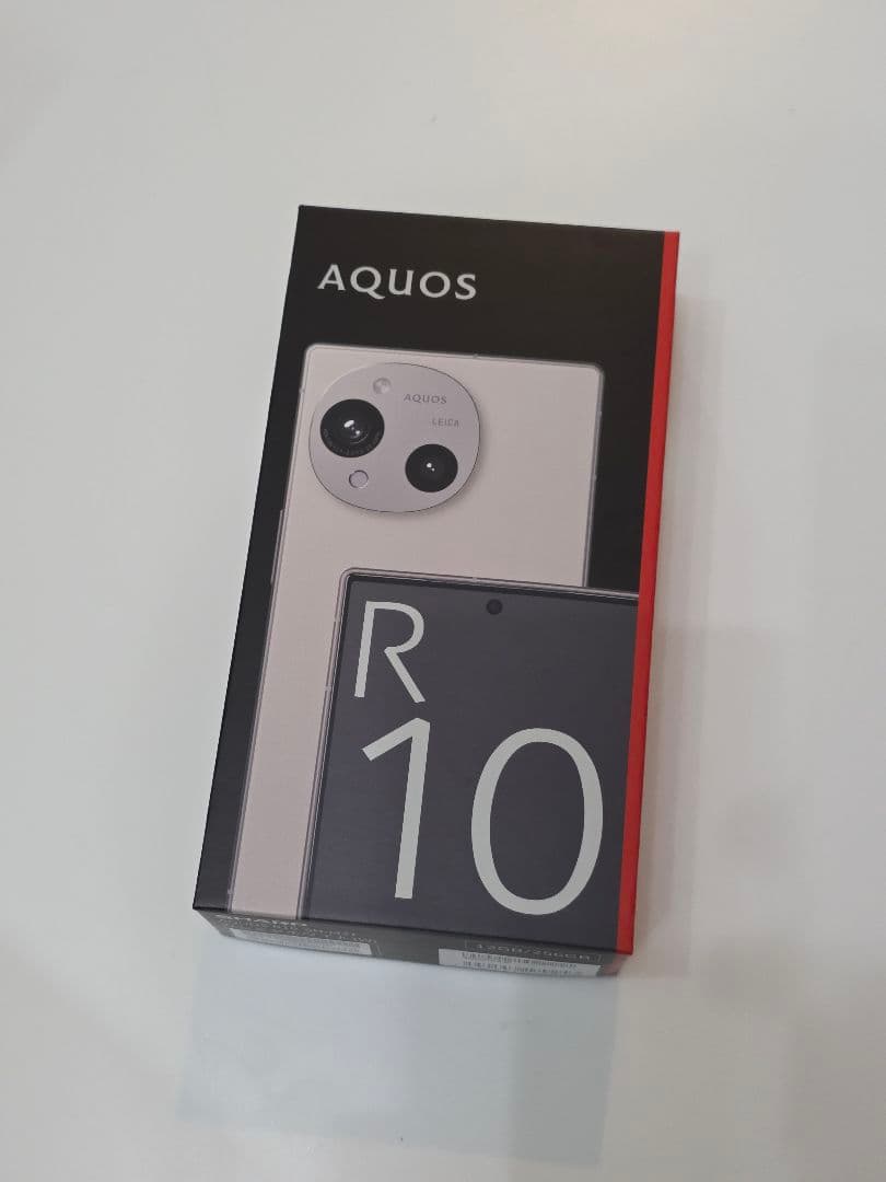 【美品】AQUOS R10 256GB カシミヤホワイト
