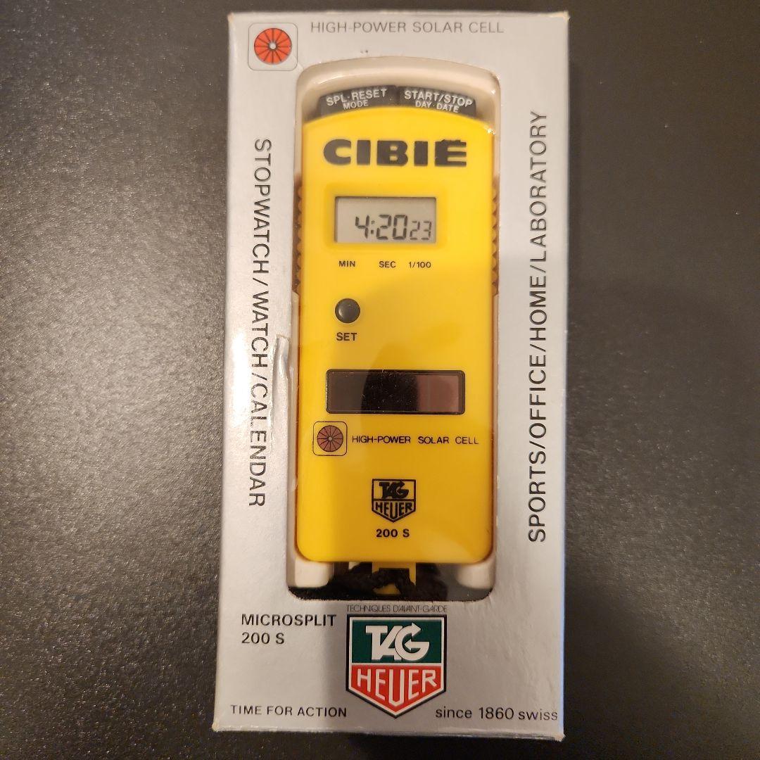 【動作品】CIBIE × TAG HEUER MICROSPLIT 200 S