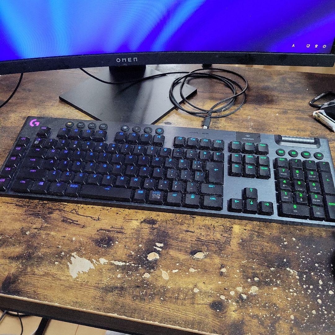 Logicool G913 Wireless (Clicky) RGBキーボード