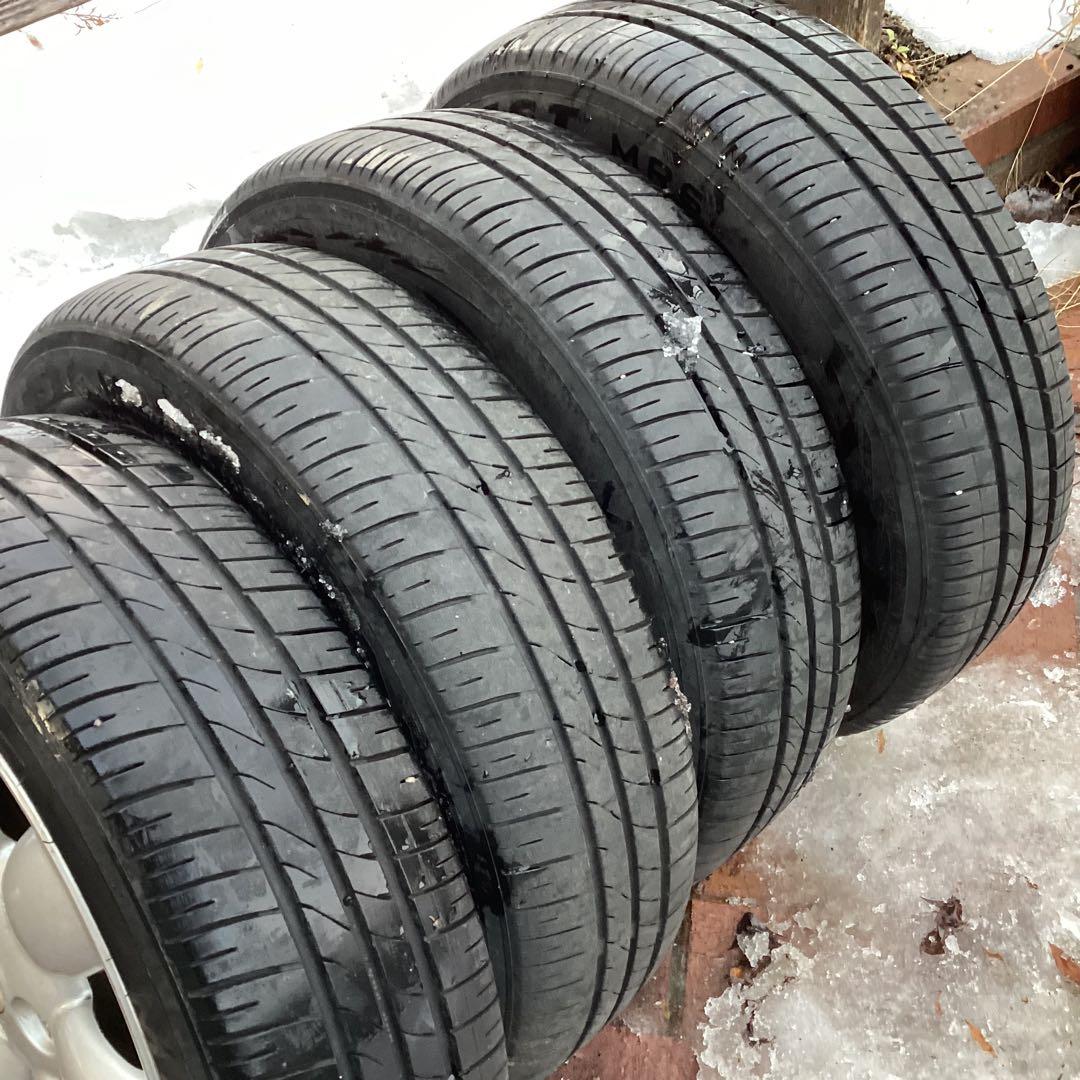 ゆ*じ様 スズキ　ラパン純正ホイール　14インチ夏タイヤ付き4本セット❗️全国送