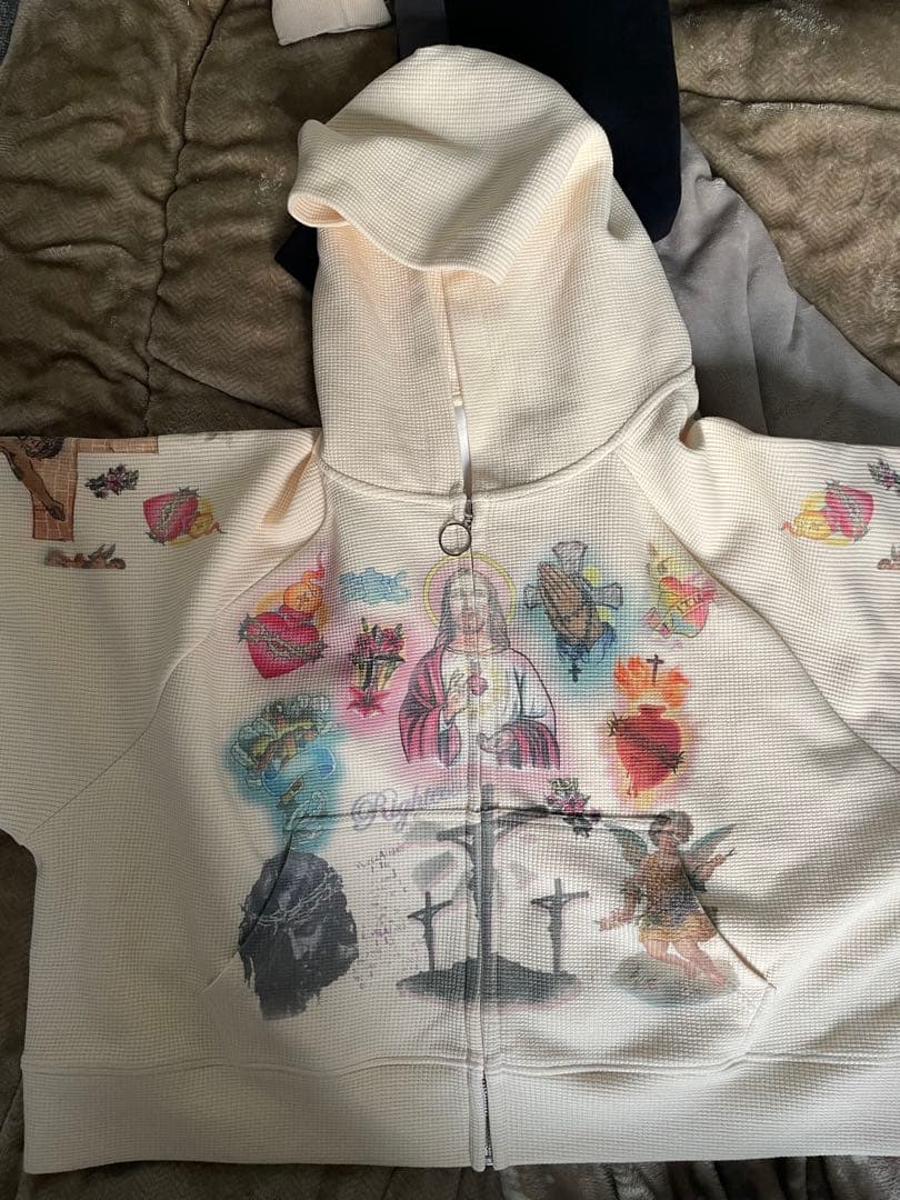 we are righteous zip hoodie サイズS