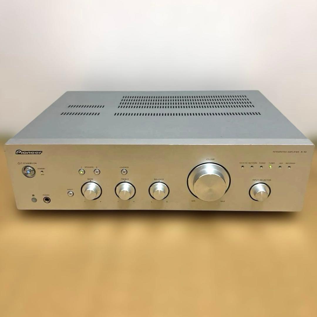Pioneer A-10 ステレオアンプ プリメインアンプ 音出し確認済み