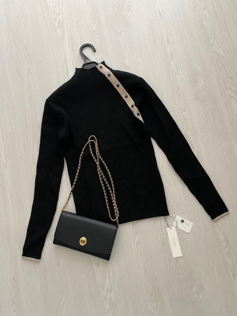 15000円新品♡スコットクラブ購入 デザインニット フェンネル