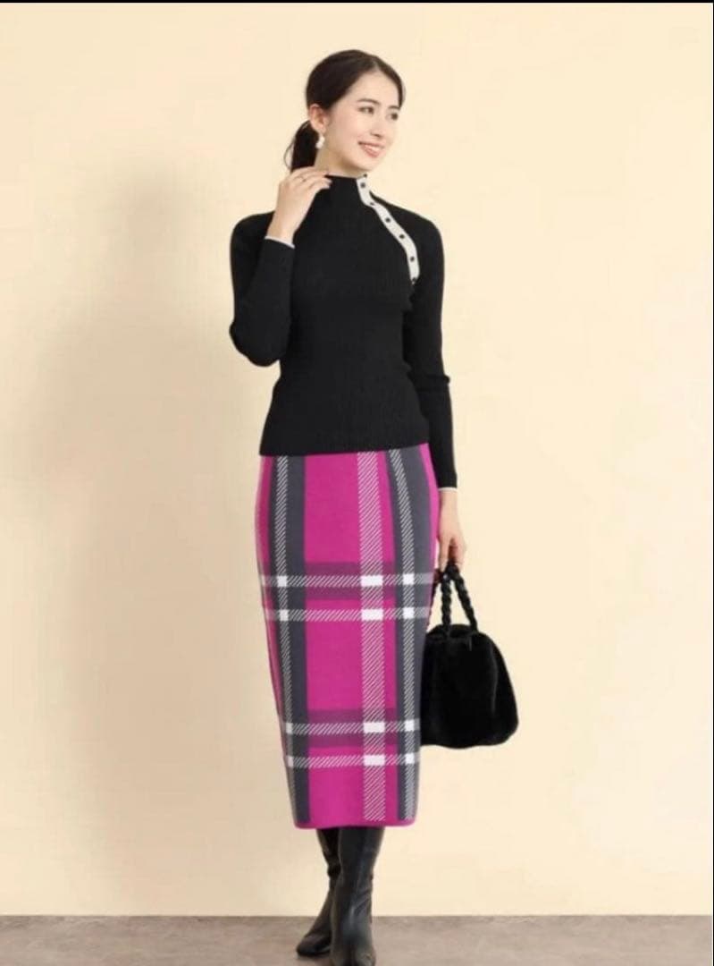 15000円新品♡スコットクラブ購入 デザインニット フェンネル