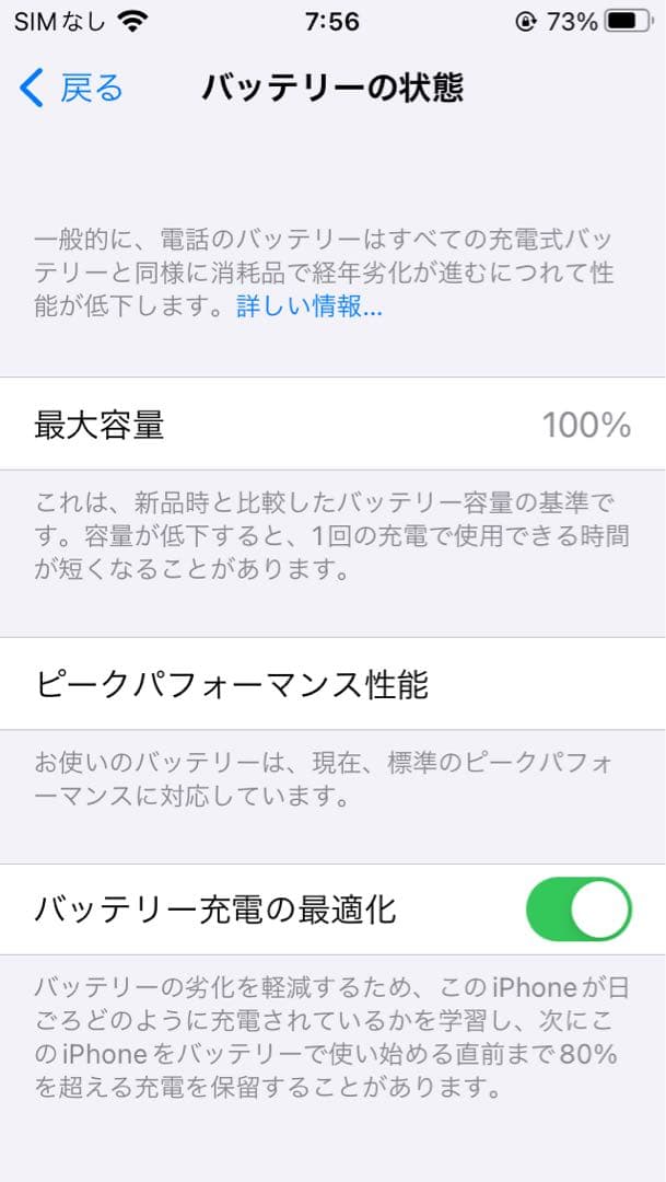iPhone SE 第1世代 32GB バッテリー100% クリアケース付き