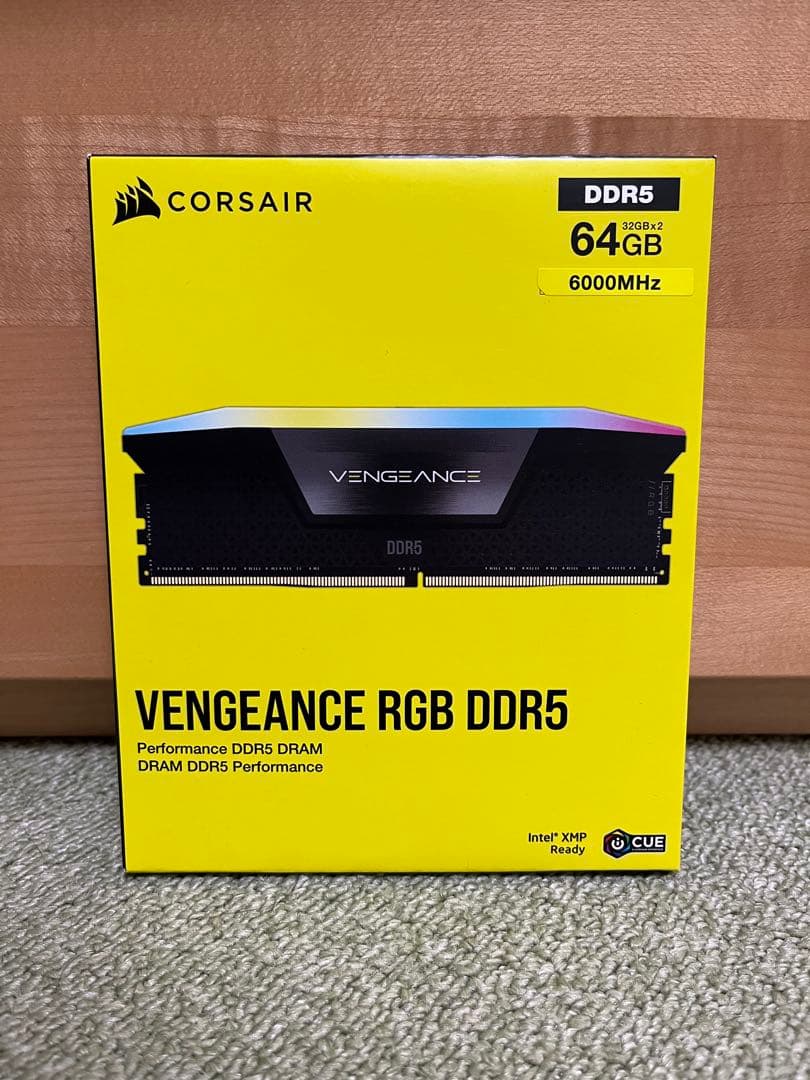 新品未開封CORSAIR メモリー DDR5-6000 64GB CL30
