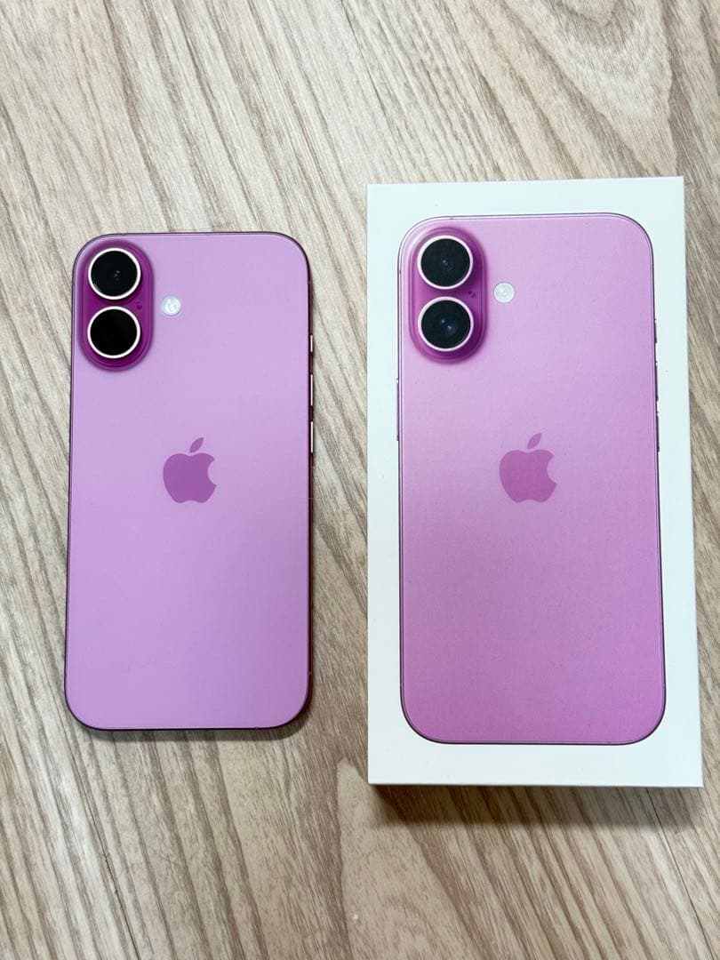 nikoiphone16 ピンクsimフリーバッテリー100%美品