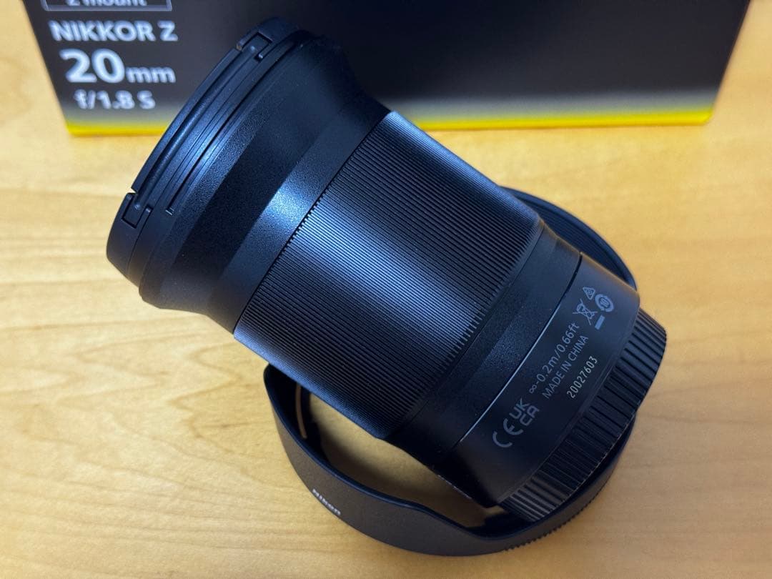 ニコン Nikon 単焦点レンズ NIKKOR Z 20mm f/1.8 S