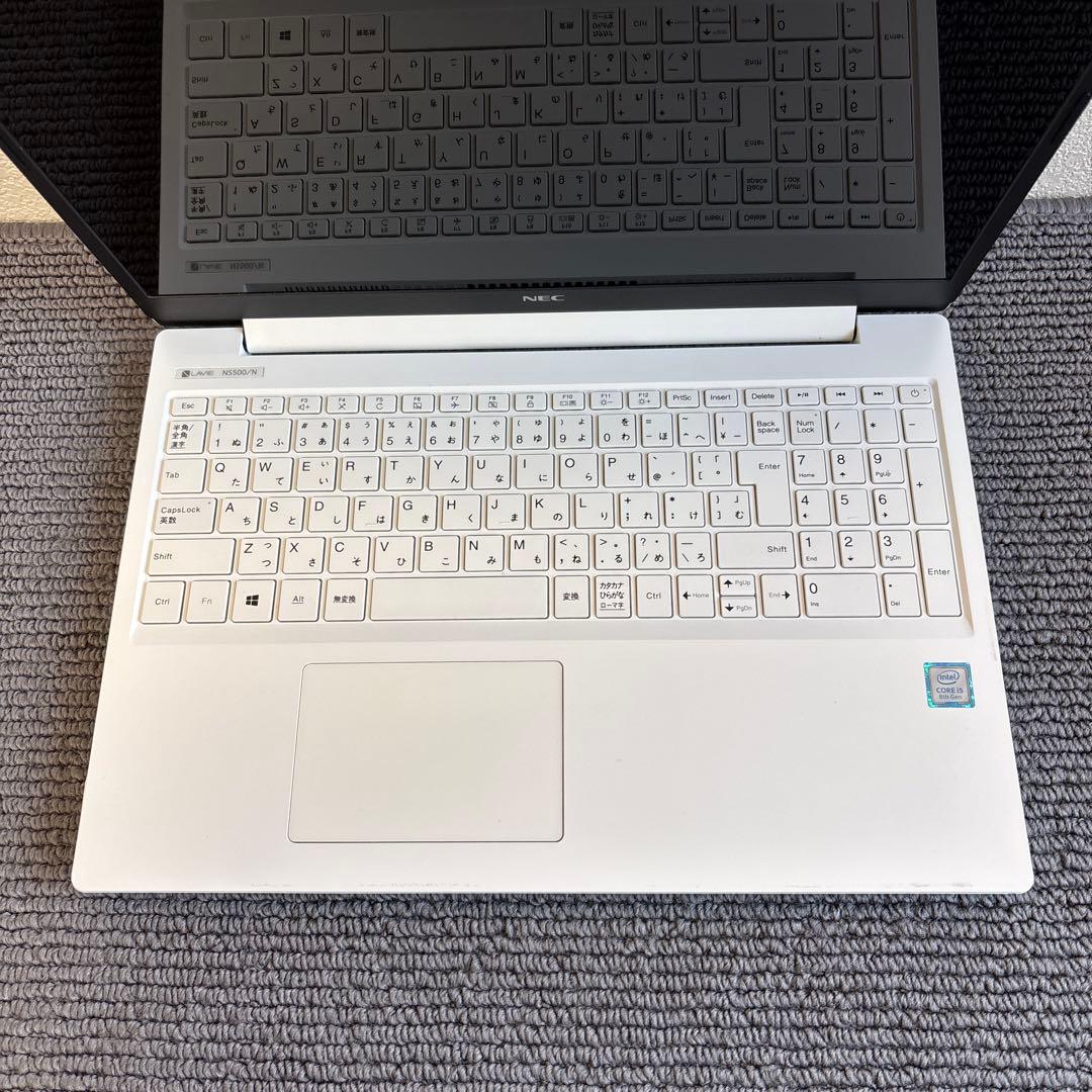 NEC LAVIE NS500/N i5第8世代　メモリ4GB SSD256GB
