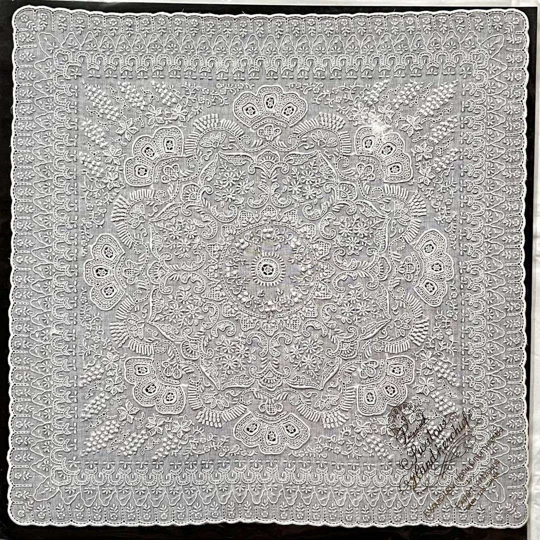 ✳︎希少✳︎未使用✳︎汕頭 SWATOW スワトウ ハンカチ 手刺繍 ヴィンテージ