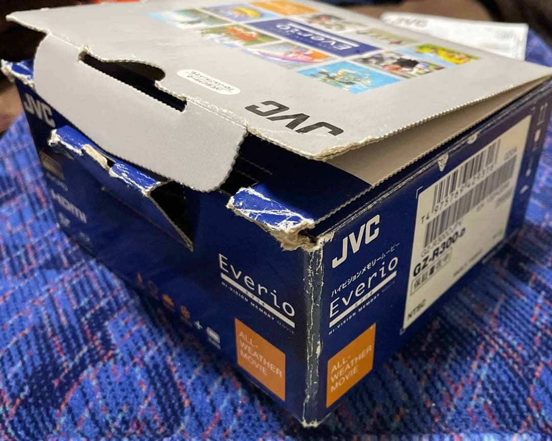 花*吉様 JVC Everio GZ-R300D 防水ビデオカメラ オレンジ