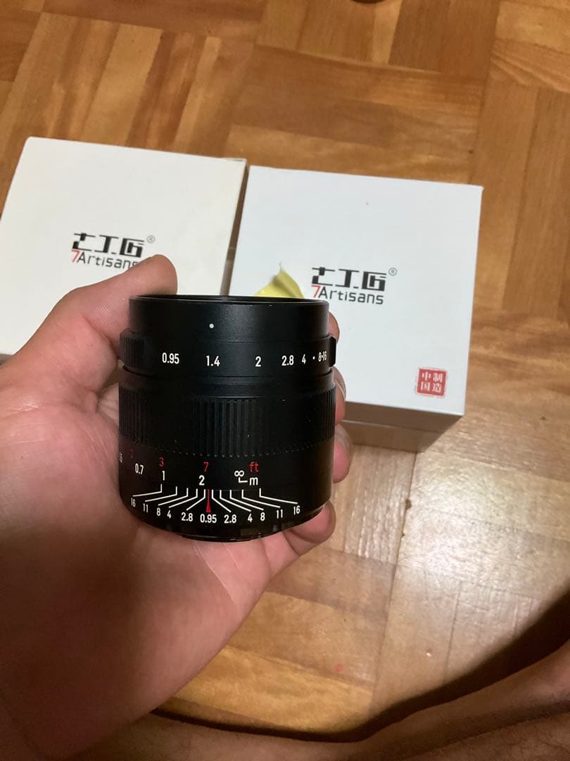 7Artisans 35mm F0.95 単焦点レンズ