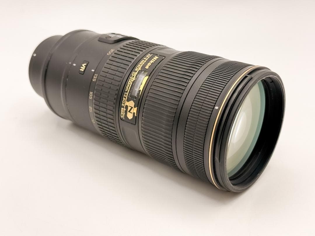 Nikon 70-200mm f/2.8G VR ズームレンズ 動作OK カビ有