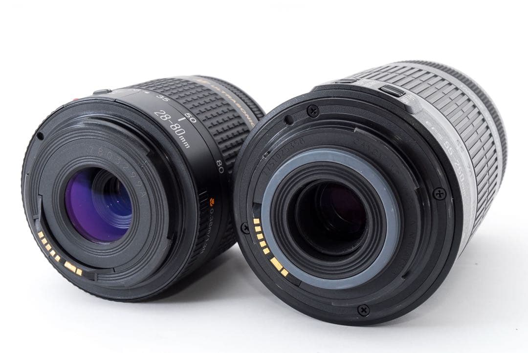 【人気機種】キャノン　canon kiss x 9i 標準&望遠レンズセット