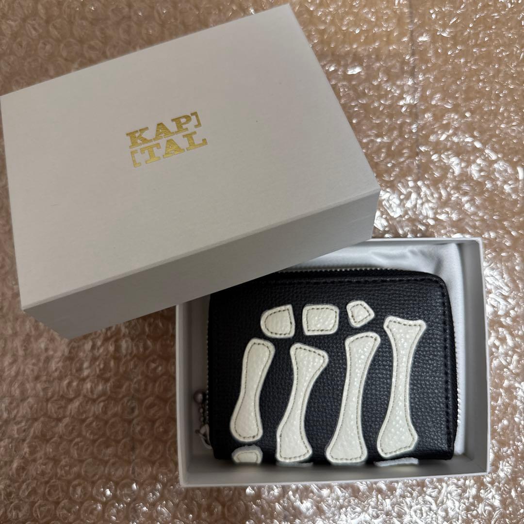 KAPITAL bone ボーン ウォレット 財布 ブラック wallet
