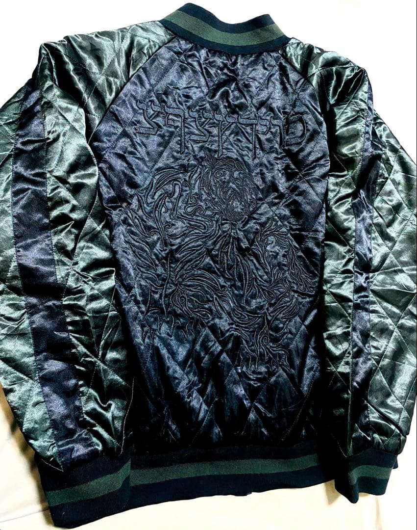 A&G 日本限定 虎 美品 スカジャン サテン unisex vintage