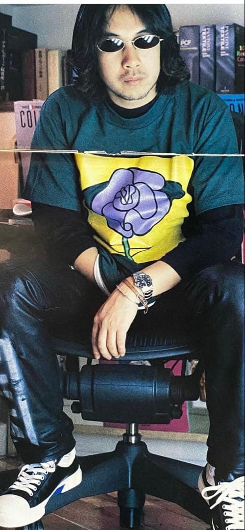 アンダーカバー初期爪シルバーバングル。ジョニオ着