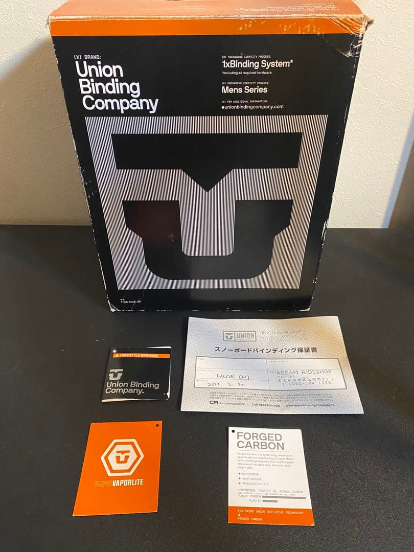 ユニオン(Union)　バインディング　FALCOR 2021/22 Mサイズ