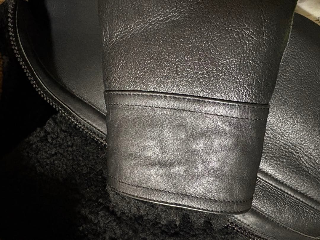 定価34万円　AMI Alexandre Mattiussi シープレザー　極暖