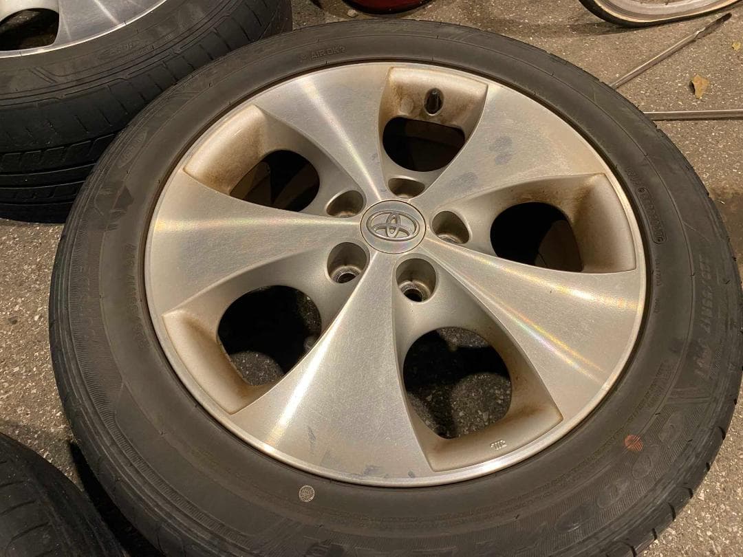 トヨタ　アルファード純正　225/55R17ホイール、タイヤセット