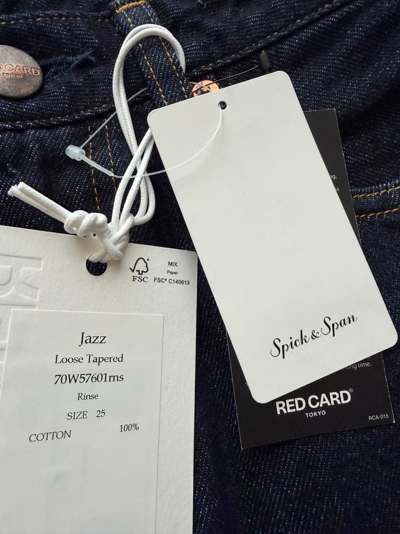 新品未使用をRED CARD TOKYO / レッドカードトーキョーJAZZ25