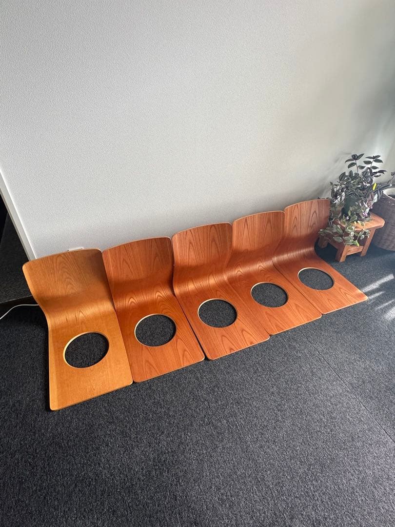 定価13万以上　天童木工　座椅子　5脚セット