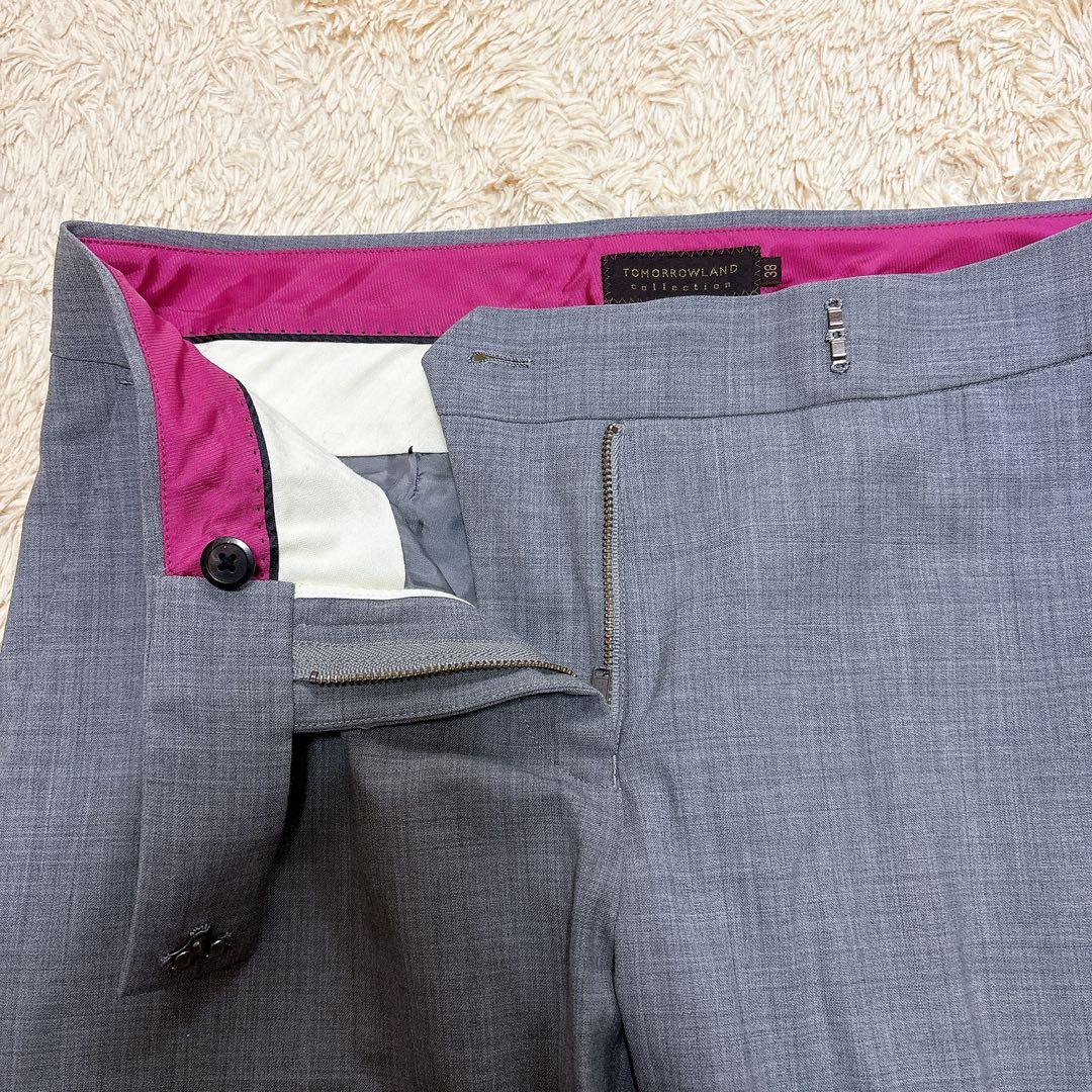 【レア】トゥモローランド コレクション グレー パンツスーツ イタリア製生地
