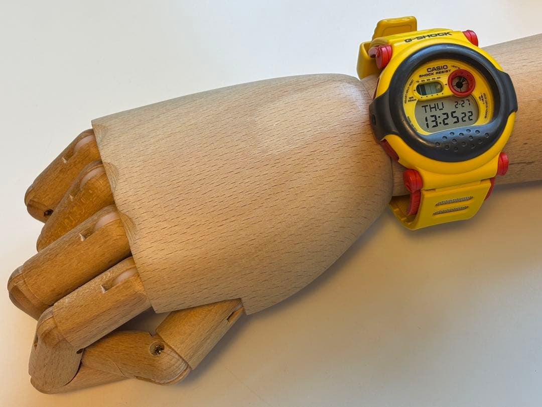 G-SHOCK/イエロー/ジェイソン/復刻/G-001/ビンテージ/良品/時計