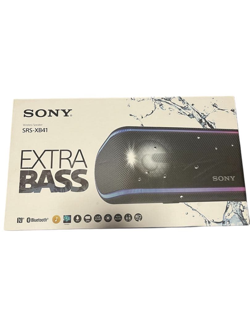 SONY SRS-XB41 EXTRA BASS 防水　ワイヤレススピーカー