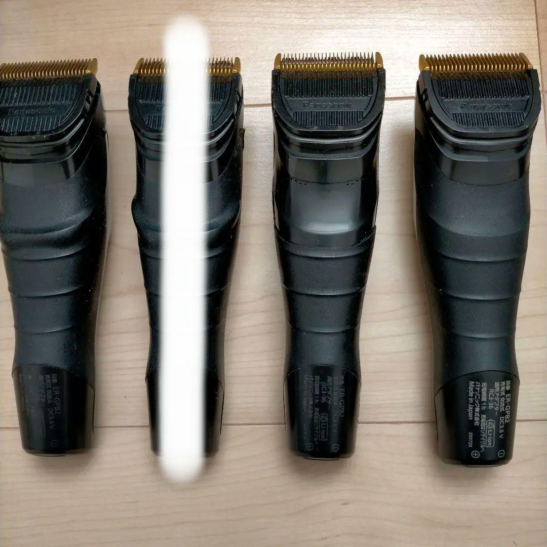 Panasonic ER-GP82 プロフェッショナル バリカン 4台